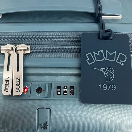 Jump Evae 4 roulettes Trolley de cabine 55 cm avec soufflet d'extension