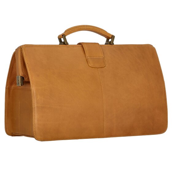 Greenland Nature Mallette de médecin en cuir 40 cm