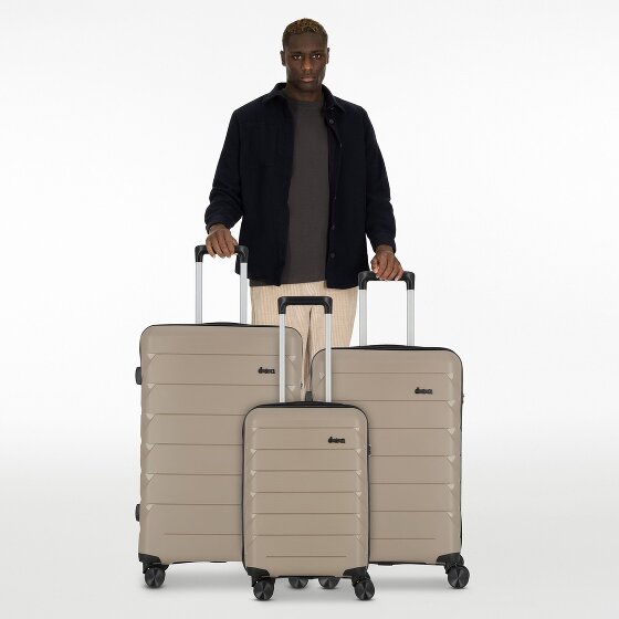 d&n Travel Line 4100 4 roulettes Set de valises 3 pièces