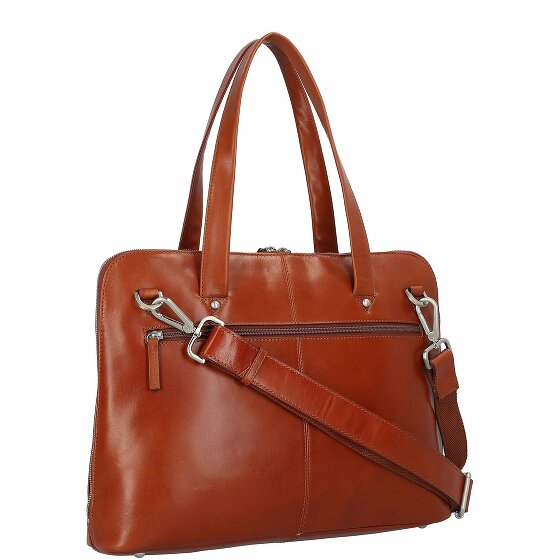 Leonhard Heyden Cambridge Sac à bandoulière en cuir 41 cm Compartiment pour ordinateur portable
