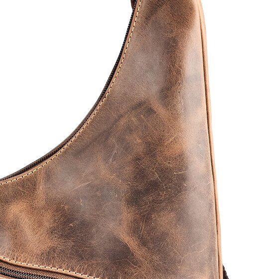 Greenburry Vintage Sac à bandoulière Cuir véritable 31 cm