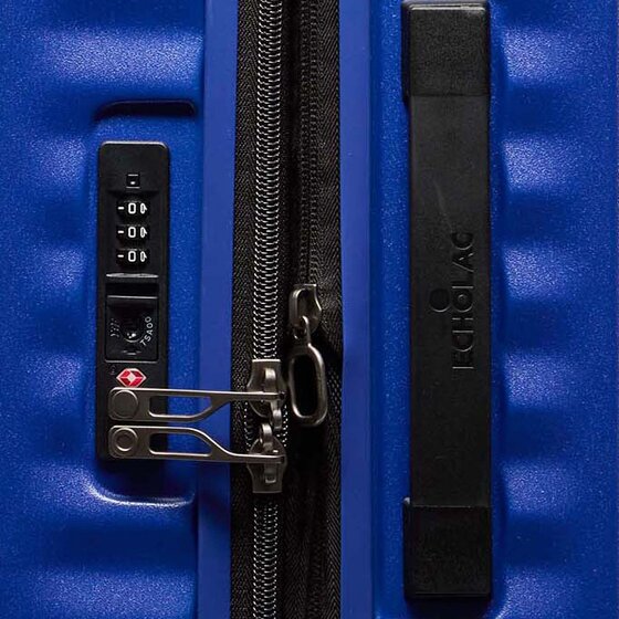 Echolac Oxygen 4 roulettes Set de valises 3 pièces avec soufflet d'extension