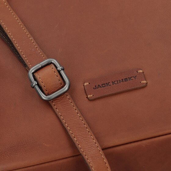 Jack Kinsky Montreal Sac à bandoulière Cuir 26 cm