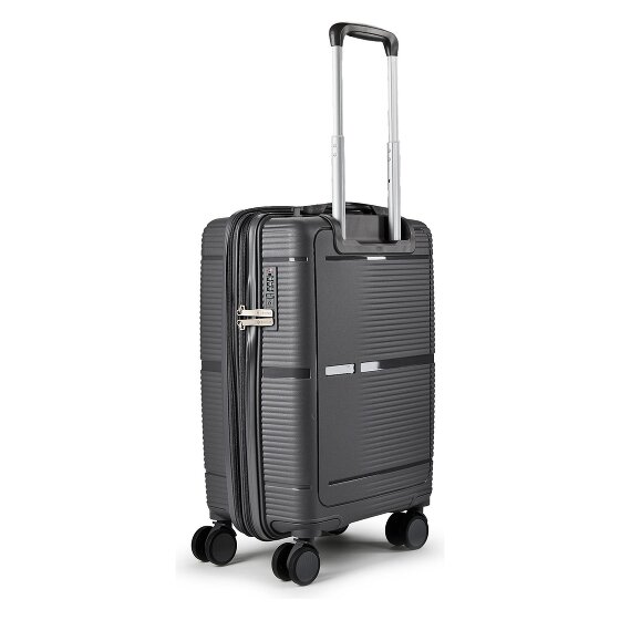 Benzi 5899 4 roues Valise cabine S 55 cm avec soufflet d'extension