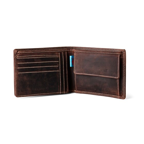 Jack Kinsky Baltimore 101 Porte-monnaie Protection RFID Cuir 13 cm