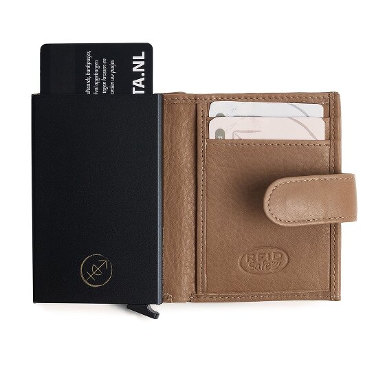 The Chesterfield Brand Hollis Porte-monnaie Protection RFID Cuir véritable 10 cm