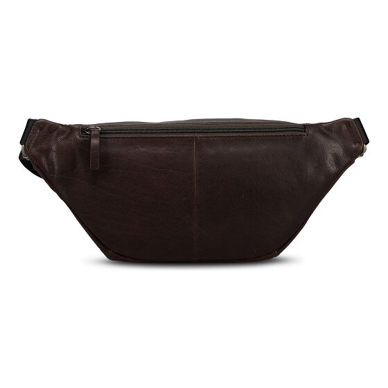 Jost Glasgow Sac banane Protection RFID Cuir véritable 36 cm