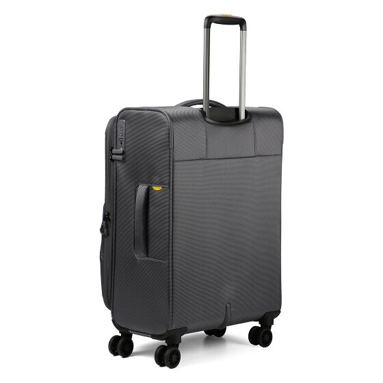 Mandarina Duck Zephyr 4 roulettes Trolley M 67 cm avec soufflet d'extension