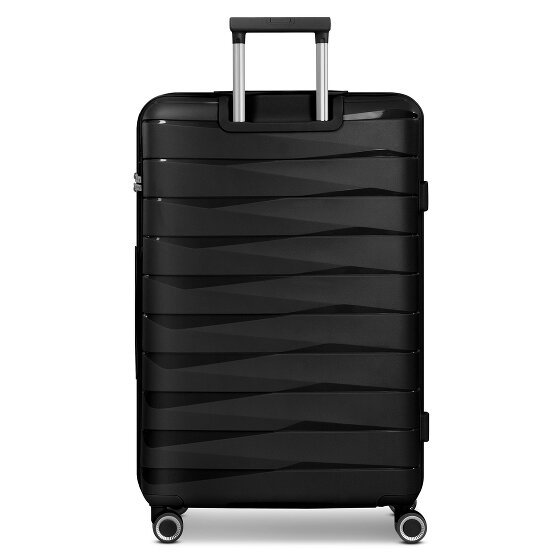 Franky London 4 roulettes Trolley L 74 cm avec soufflet d'extension