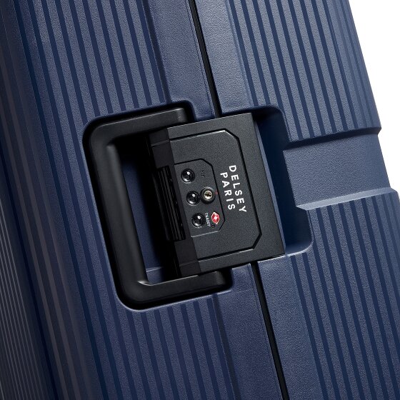 Delsey Paris x United Colors of Benetton Color Block Hardside 4-roll Trolley 76 cm