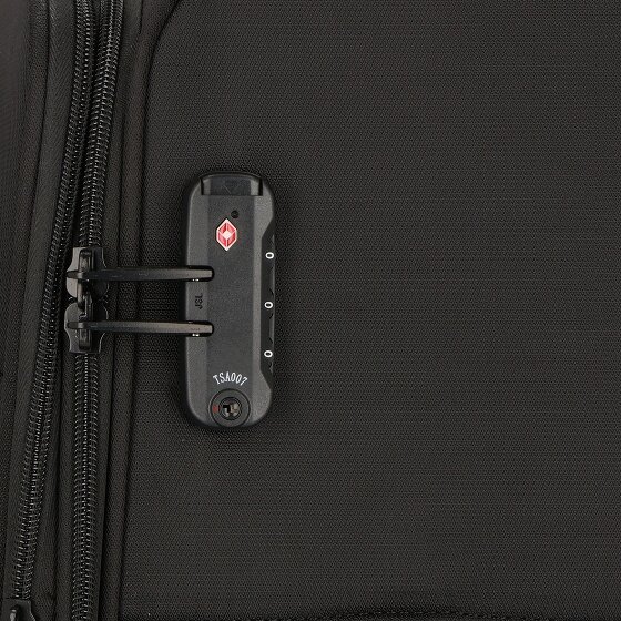 d&n Travel Line 9704 4 roulettes Trolley M 68 cm avec soufflet d'extension