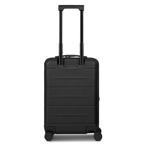 Police London 4 roues Valise cabine 55 cm Compartiment ordinateur avec soufflet d'extension
