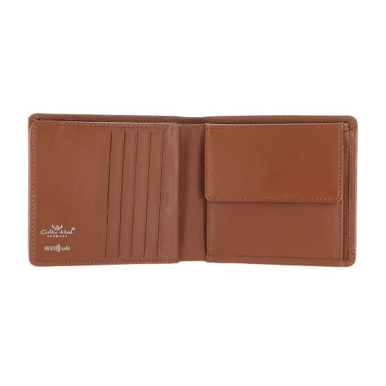 Golden Head Polo Porte-monnaie Protection RFID Cuir véritable 11 cm