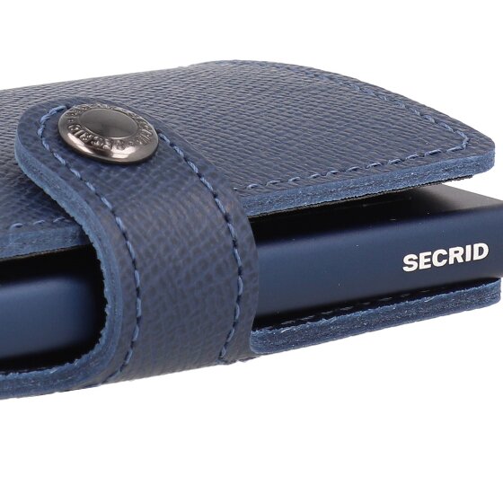 Secrid Miniwallet Étui pour cartes de crédit Protection RFID Cuir véritable 6.5 cm