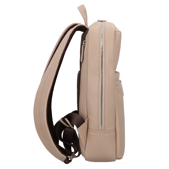 Braun Büffel Hanna Sac à dos professionnel M Cuir véritable 40 cm Compartiment ordinateur