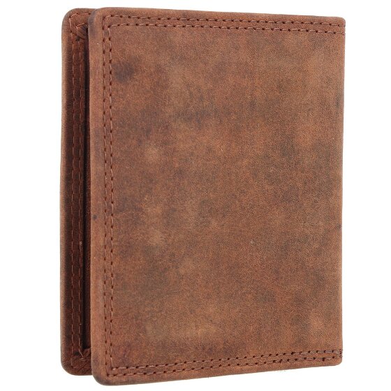 Greenland Nature Porte-cartes de crédit Montenegro RFID en cuir 8,5 cm