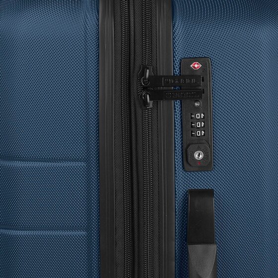 Gabol Escape 4 roulettes Set de valises 3 pièces avec soufflet d'extension