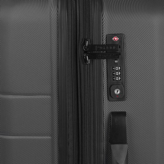 Gabol Escape 4 roulettes Set de valises 3 pièces avec soufflet d'extension