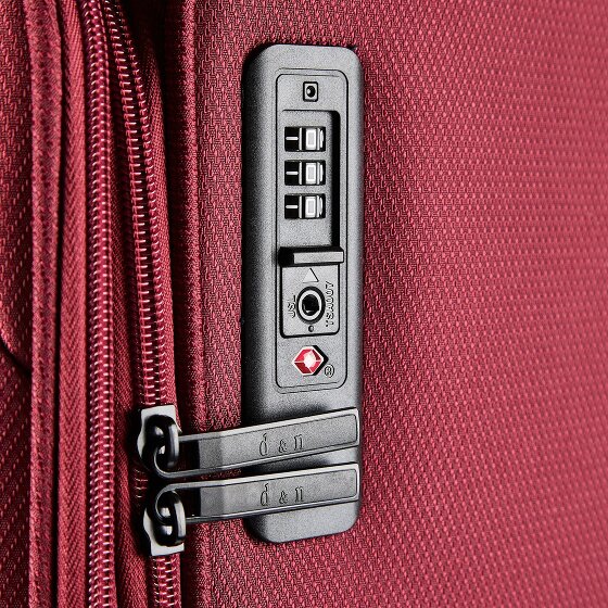 d&n Travel Line 9804 4 roues Set de valises 3 pièces avec soufflet d'extension