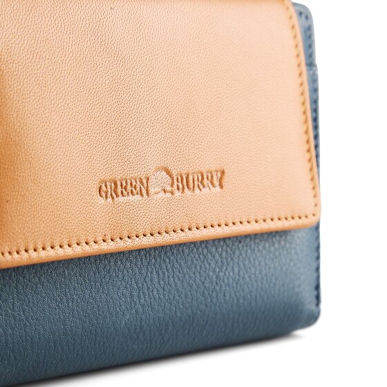 Greenburry Nappa Porte-monnaie Protection RFID Cuir 14 cm