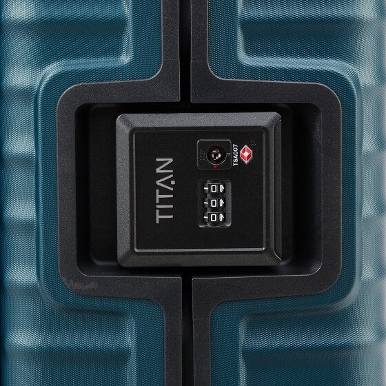 Titan Litron Frame 4 roulettes Trolley de cabine 55 cm Compartiment pour ordinateur portable