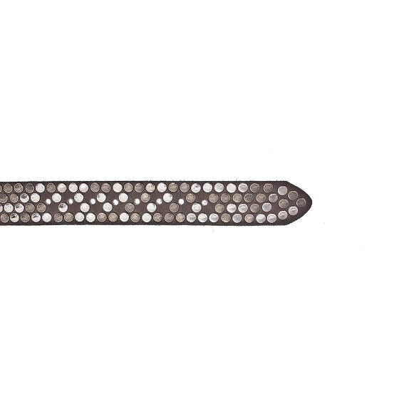b.belt Ceinture à rivets en cuir