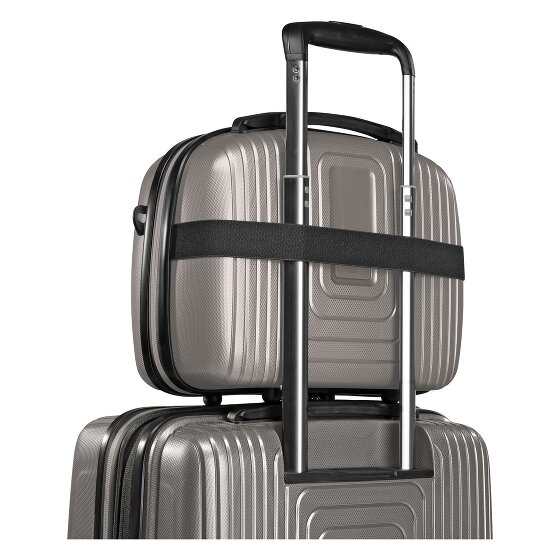 Redolz Essentials 14 Set de valises 2 pcs. trolley cabine avec soufflet extensible & Beautycase