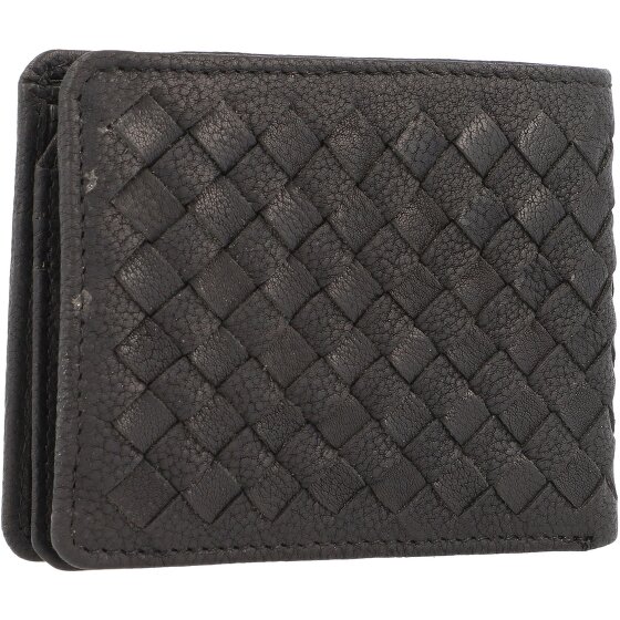bugatti Porte-monnaie Woven en cuir 11 cm