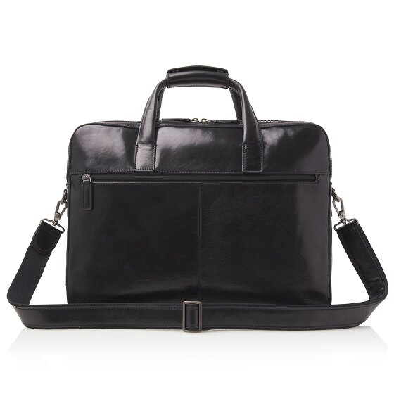 Castelijn & Beerens Paul Attaché-case Protection RFID Cuir véritable 41 cm Compartiment ordinateur