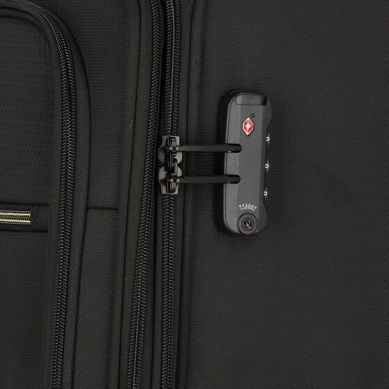 d&n Travel Line 9704 4 roulettes Trolley L 78 cm avec soufflet d'extension