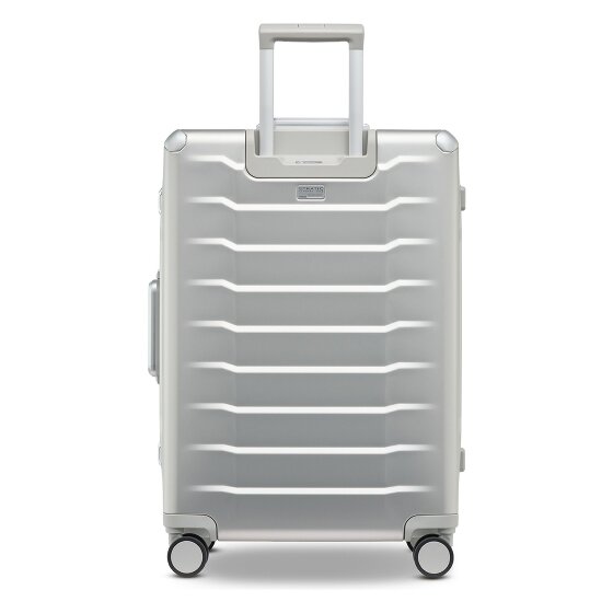 Stratic Valise cabine Phoenix à 4 roues en Aluminium, 68 cm