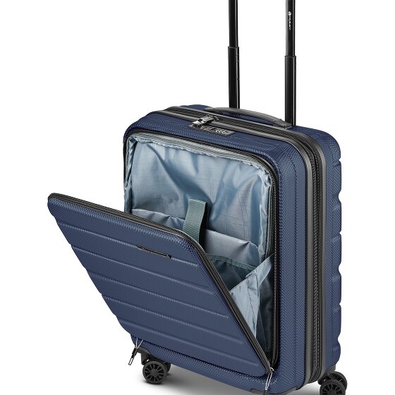 Franky Munich 4.0 4 roues Valise cabine 55 cm Compartiment ordinateur avec soufflet d'extension