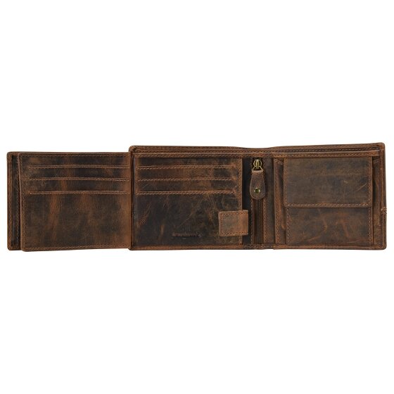 Greenland Nature Classic Porte-monnaie en cuir 12 cm