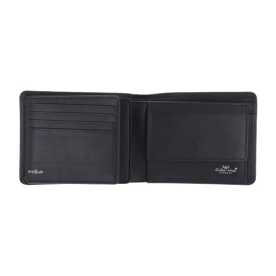 Golden Head Polo Porte-monnaie Protection RFID Cuir véritable 12.5 cm