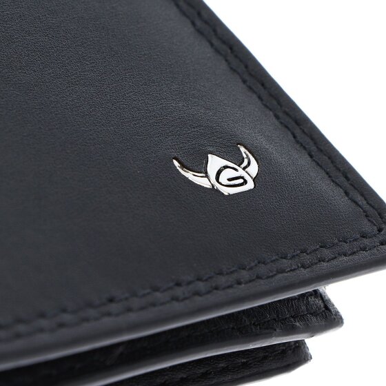 Golden Head Polo Porte-monnaie Protection RFID Cuir véritable 11 cm