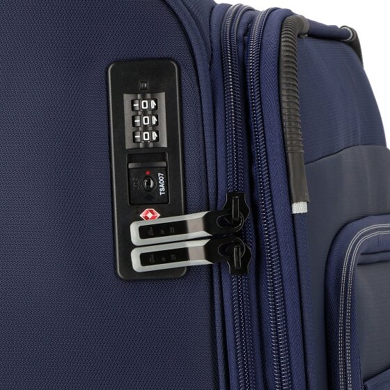 d&n Travel Line 9504 4 roulettes Trolley L 76 cm avec soufflet d'extension