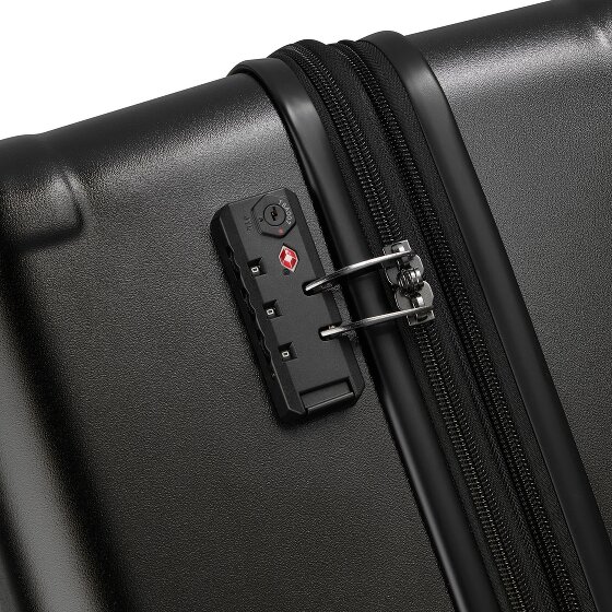 Jeep JH004C 4 roulettes Trolley 75 cm avec soufflet d'extension