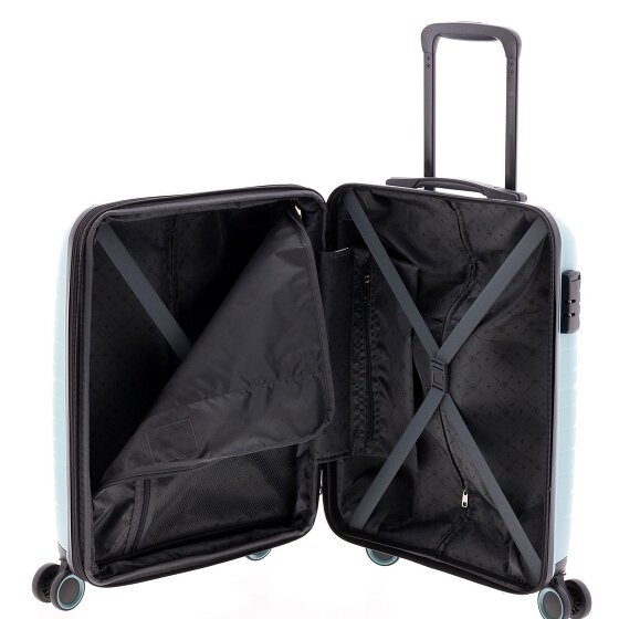 Gladiator 3400 4 roulettes Trolley de cabine 55 cm avec soufflet d'extension