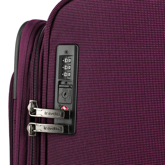 Travelite Cubis 4 roues Set de valises 5 pièces avec soufflet d'extension
