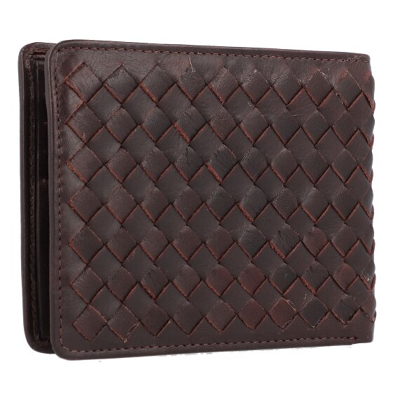 mano Don Luca Porte-monnaie en cuir 13 cm