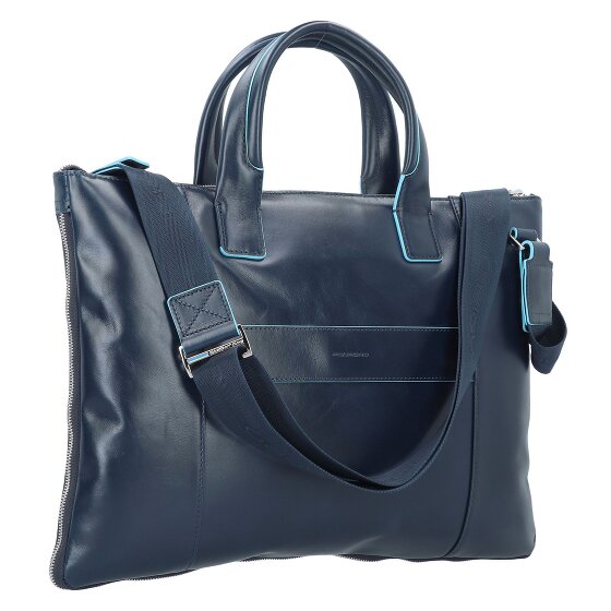 Piquadro Blue Square Porte-documents en cuir 42 cm Compartiment pour ordinateur portable