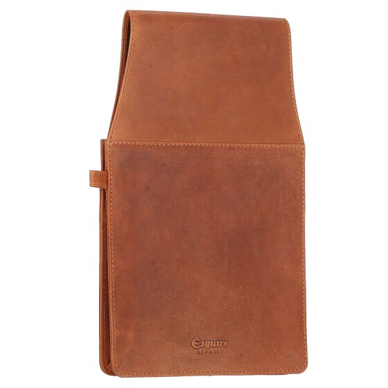 Esquire Sac de serveur Dallas en cuir 15,5 cm