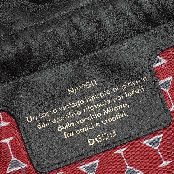 DuDu Sac à bandoulière Cuir véritable 18 cm