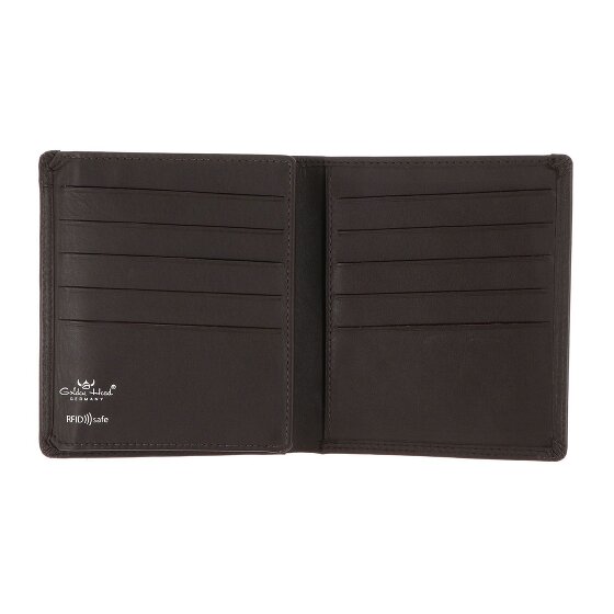 Golden Head Polo Porte-monnaie Protection RFID Cuir véritable 11 cm