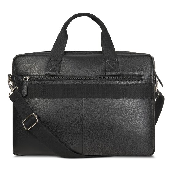 bugatti Valencia Attaché-case Cuir véritable 40 cm Compartiment ordinateur