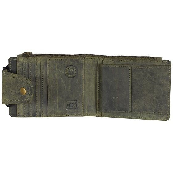 Greenburry Portefeuille Vintage en cuir 11 cm