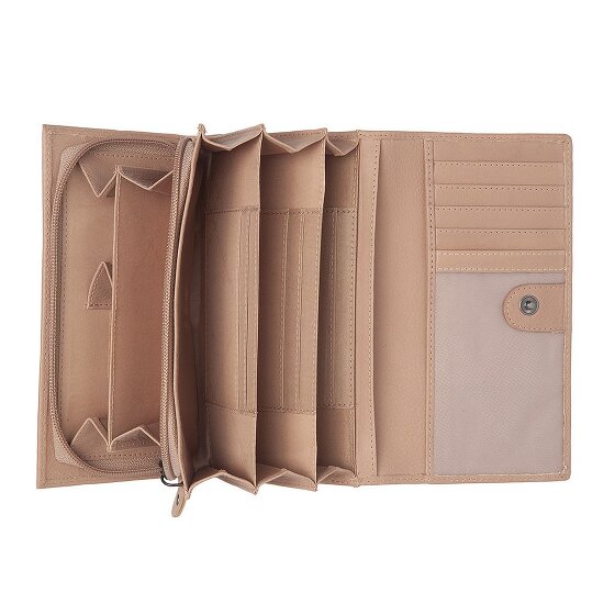 The Chesterfield Brand Valetta Porte-monnaie Protection RFID Cuir véritable 18 cm