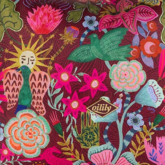 Oilily Schokland Treasues Honey Honey Sac à bandoulière 29 cm