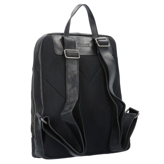 Leonhard Heyden Roma sac à dos en cuir 40 cm compartiment pour ordinateur portable