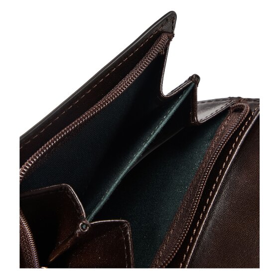 The Bridge Lucrezia Porte-monnaie Protection RFID Cuir véritable 11 cm